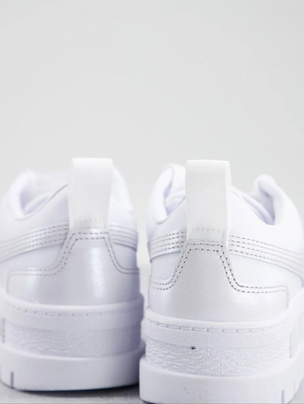 Puma Mayze Glow Sneakers in White and Metallic - Picture 13 of 13